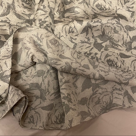 Talula double layered floral satin skirt - Picture 2 of 4